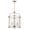 Nuvo Yorktown 4-Light Pendant - Burnished Brass Finish - Clear Glass 60/7936 - alternate 4
